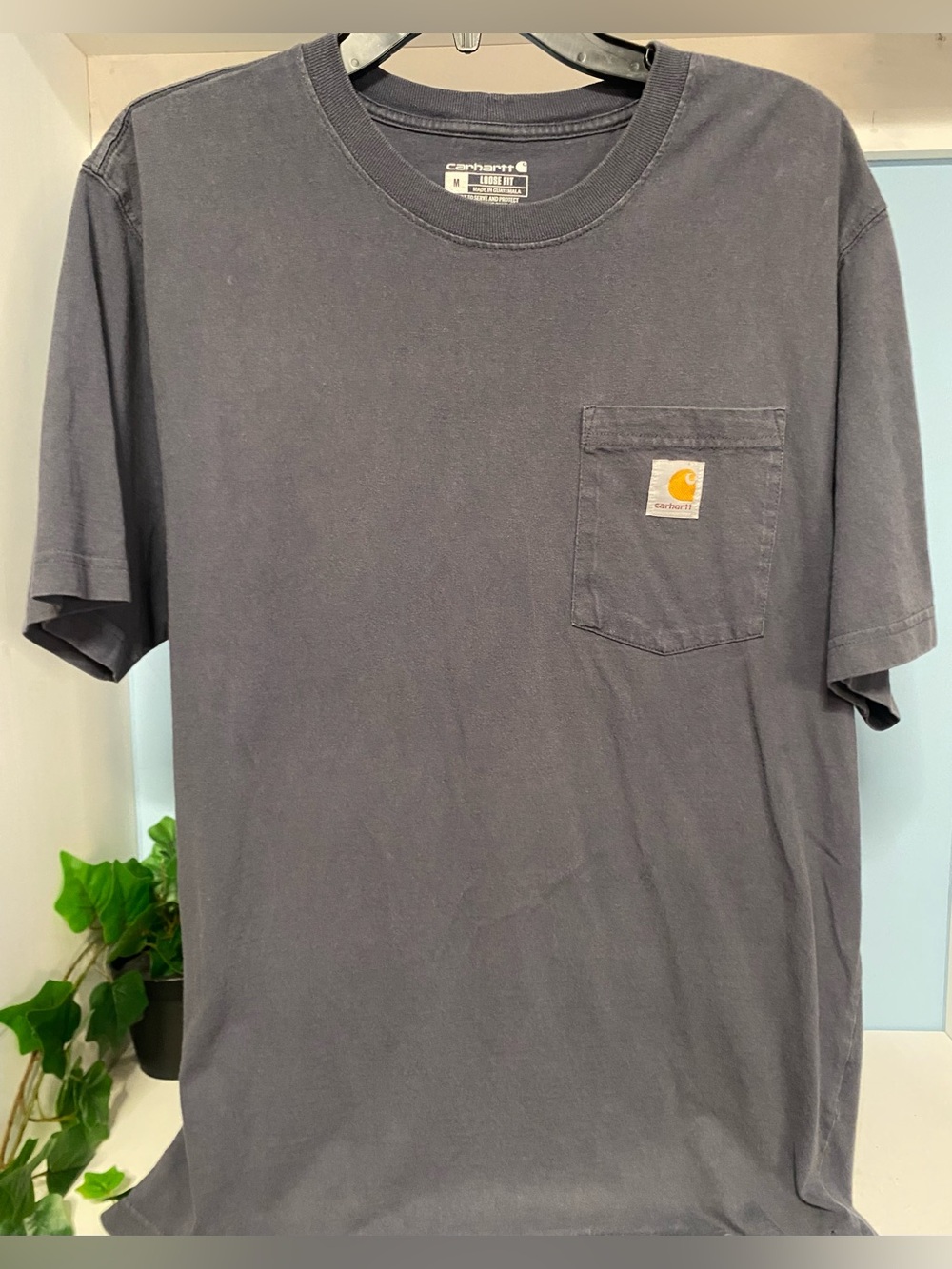 Carhartt Men's workwear K87 Loose Fit Heavyweight Pocket T-Shirt M